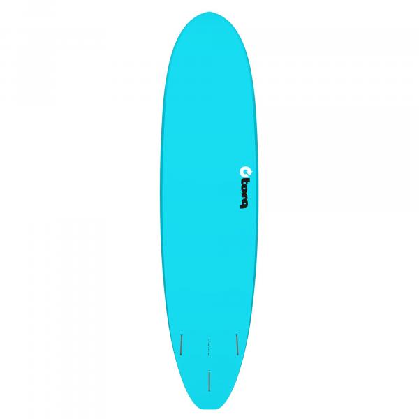 Surfboard TORQ Epoxy TET 7.4 V+ Funboard Blue Pinl