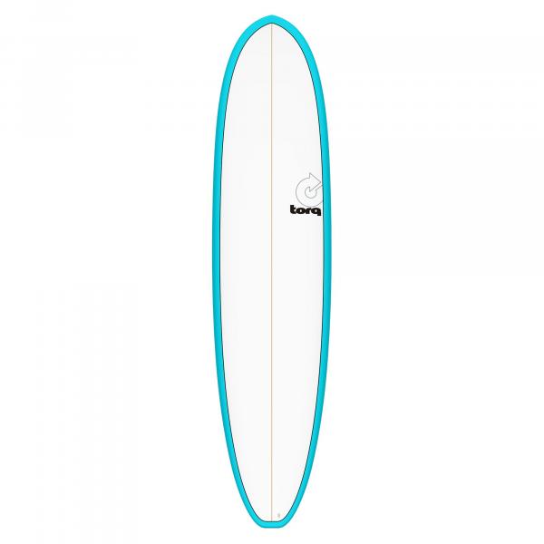 Surfboard TORQ Epoxy TET 8.2 V+ Funboard Blue Pinl