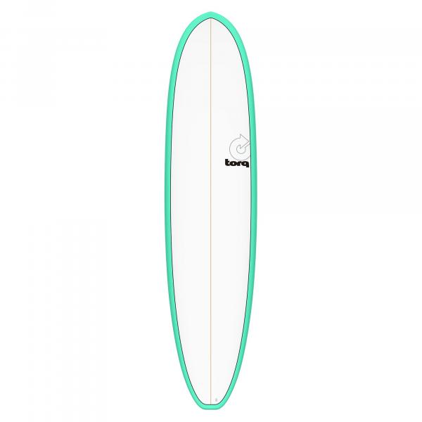 Surfboard TORQ Epoxy TET 8.2 V+ Funboard Seagreen