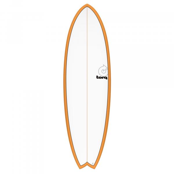 Surfboard TORQ Epoxy TET 5.11 MOD Fish OrangeRail