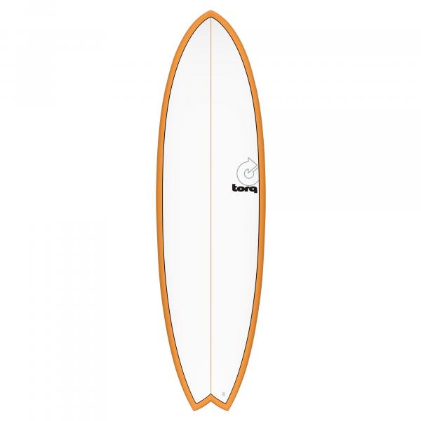 Surfboard TORQ Epoxy TET 6.3 MOD Fish OrangeRail