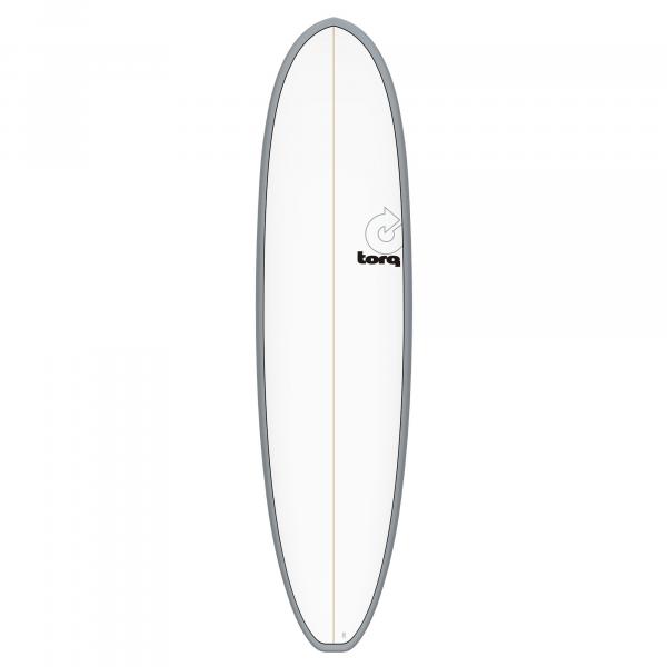 Surfboard TORQ Epoxy TET 7.4 V+ Funboard GrayRail