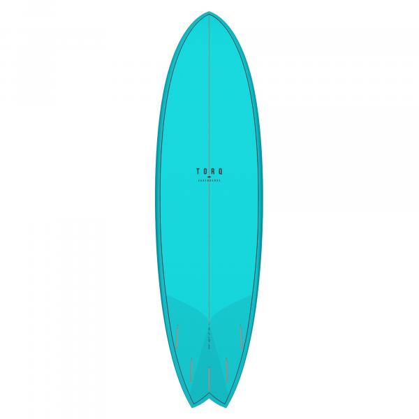 Surfboard TORQ Epoxy TET 6.6 Fish Classic Color