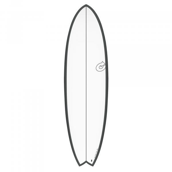 Surfboard TORQ Epoxy TET CS 6.3 Fish Carbon Grau