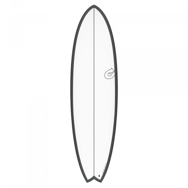 Surfboard TORQ Epoxy TET CS 6.10 Fish Carbon Grau