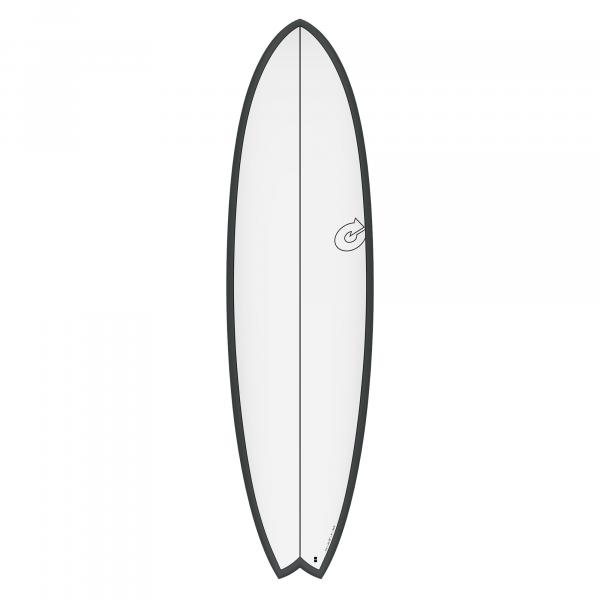 Surfboard TORQ Epoxy TET CS 7.2 Fish Carbon Grau