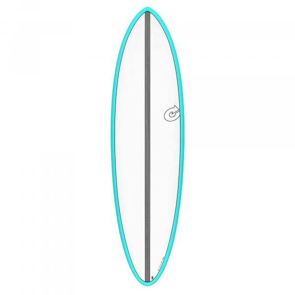 Surfboard TORQ Epoxy TET CS 6.8 Fun Carbon Blau