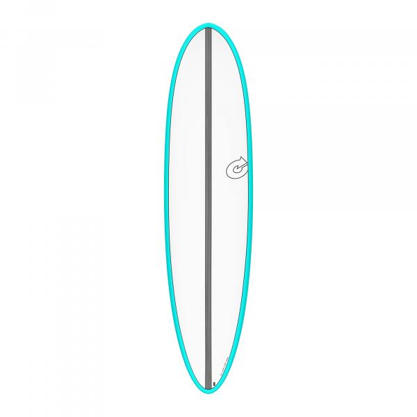 Surfboard TORQ Epoxy TET CS 7.2 Fun Carbon Blau