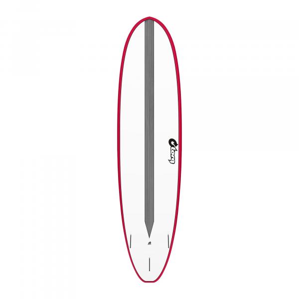 Surfboard TORQ Epoxy TET 7.8 VP Fun Carbon Red