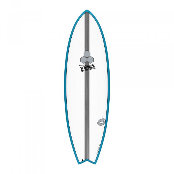 Surfboard CHANNEL ISLANDS X-lite2 PodMod 5.10 blue