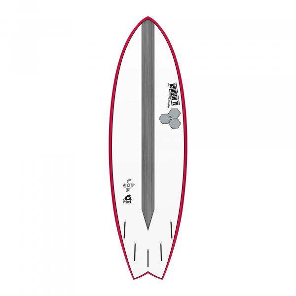 Surfboard CHANNEL ISLANDS X-lite2 PodMod 5.10 red