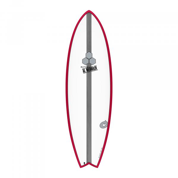 Surfboard CHANNEL ISLANDS X-lite2 PodMod 5.10 red