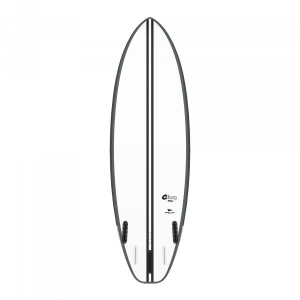 Surfboard TORQ TEC PG-R 5.10 Rail Gray