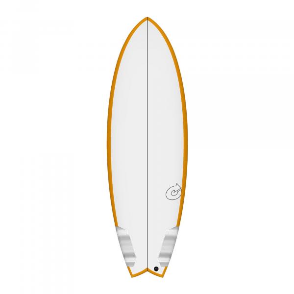 Surfboard TORQ TEC Summer Fish 6.2 Rail Orange