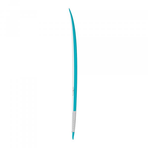 Surfboard TORQ TEC Twin Fish 6.2 Rail Teal