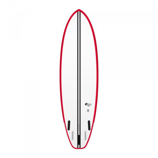 Surfboard TORQ TEC BigBoy23  6.10 Rail Red