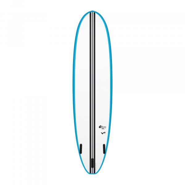 Surfboard TORQ TEC M2  7.8 V+ Rail Blue