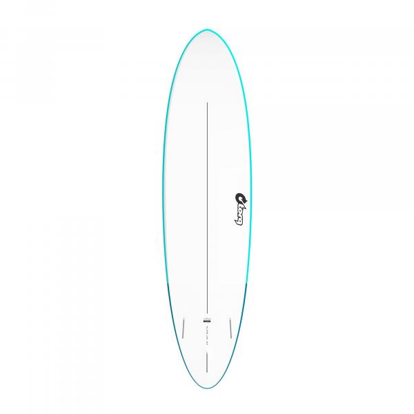 Surfboard TORQ Softboard EVA 7.2 Funboard Blau