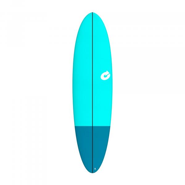 Surfboard TORQ Softboard EVA 7.2 Funboard Blau