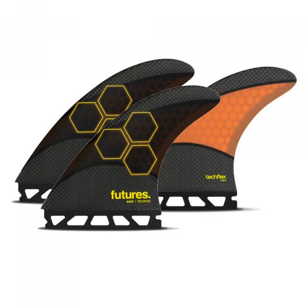 FUTURES Fins Thruster Set AM2 Al Merrick Techflex