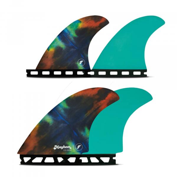 FUTURES Quad Fin Set Mayhem Evil Honeycomb