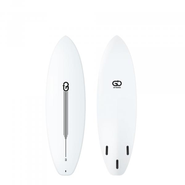 GO Softboard 6.0 Surf Range Soft Top Surfboard