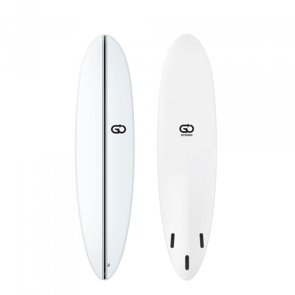 GO Softboard 7.6 Surf Range Soft Top Surfboard