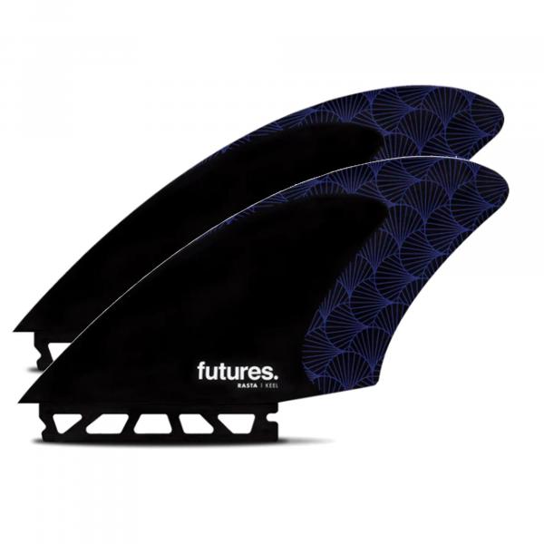 FUTURES Fins Twin Set Rasta Keel Honeycomb