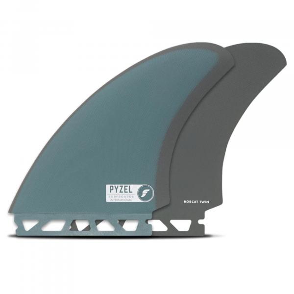 FUTURES Twin Fin Set Pyzel Bobcat Fiberglass