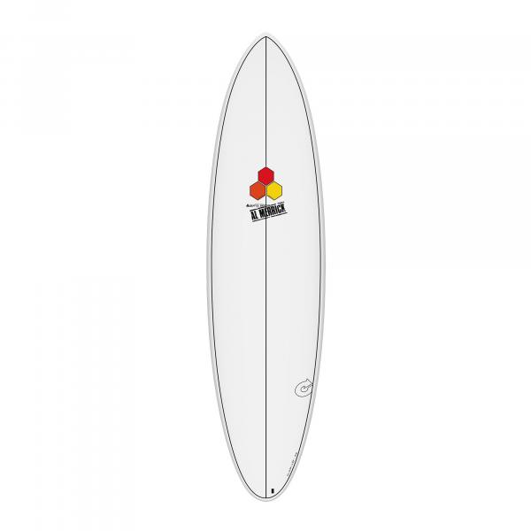 Surfboard CHANNEL ISLANDS X-lite M23 6.8 Weiss