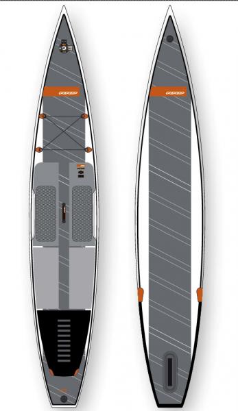 RRD AIR 28x6 RACE 14.0 Inflatable Stand Up Paddle Board