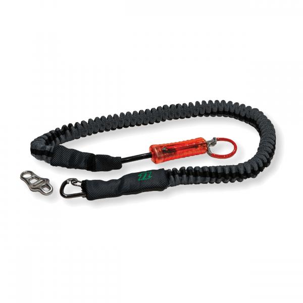 North KB Handle Pass Leash Negro/Rojo Talla única