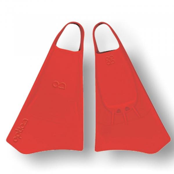 Aletas Bodyboard OPTION S 38-40 Rojo