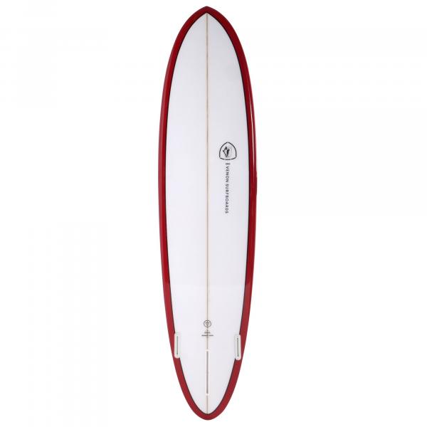 Planche de surf VENON Egg 7.6 Pinline Red