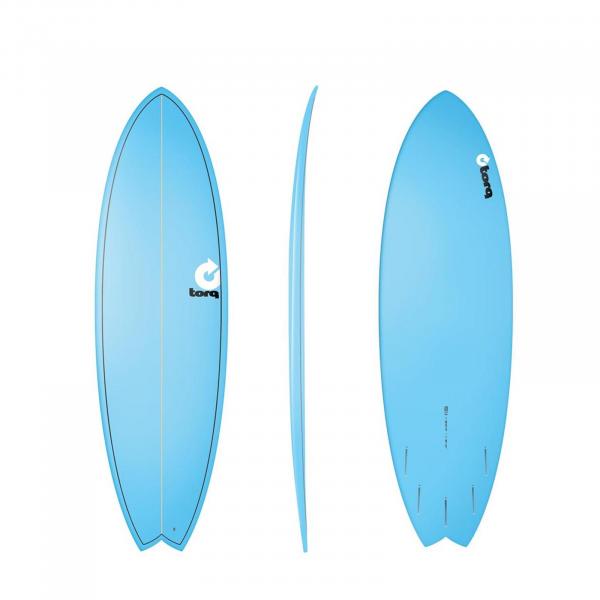 Planche de surf TORQ Epoxy TET 5.11 MOD Fish Blue