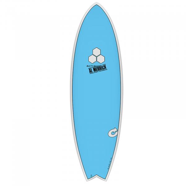 Surfboard CHANNEL ISLANDS X-lite Pod Mod 5.6 azul