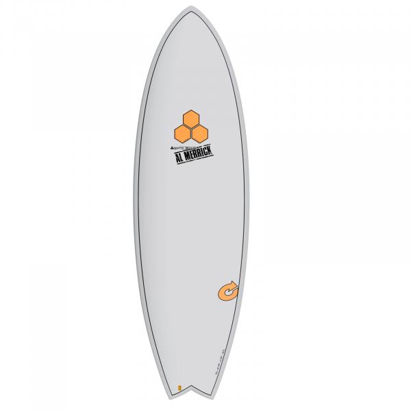 Surfboard CHANNEL ISLANDS X-lite Pod Mod 5.6 gris