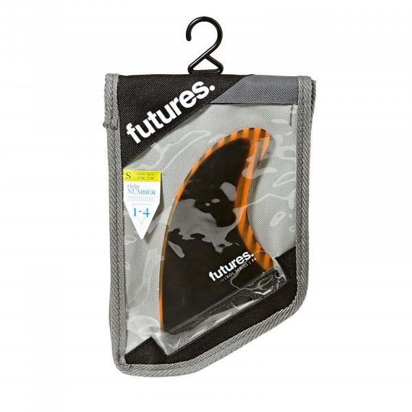 Juego de aletas FUTURES Thruster F4 Control Fiberglass