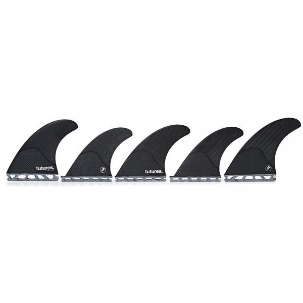 FUTURES Quad Thruster 5 Fin Set Firewire Honeycomb