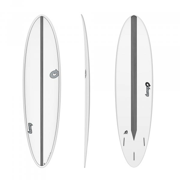 Surfboard TORQ Epoxy TET CS 7.2 Funboard Carbon