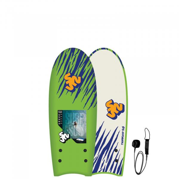 SurfnSun Tavola da surf Softboard EPS Tigersquid 4.6