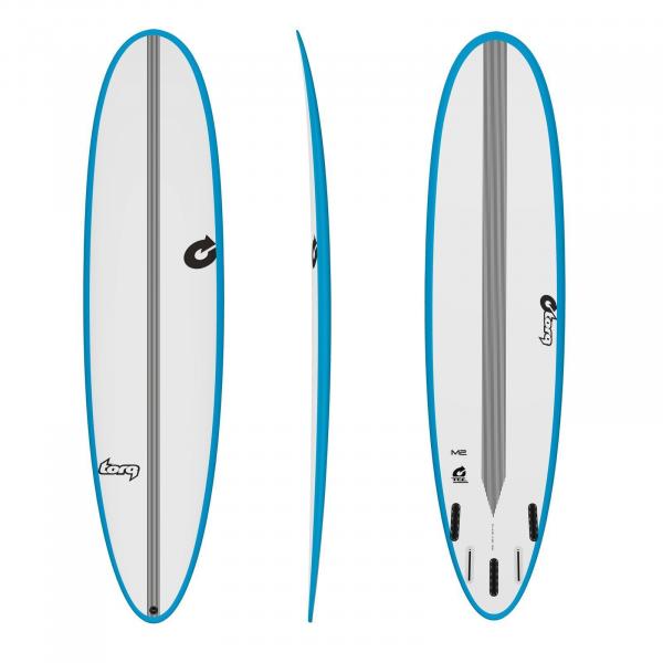 Surfboard TORQ Epoxy TEC M2 6.6 Rail Blue