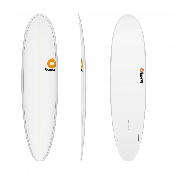 Surfboard TORQ Epoxy TET 7,4 V+ Funboard Pinlines