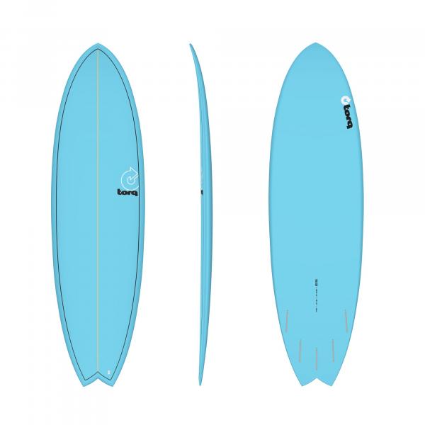 Surfboard TORQ Epoxy TET 6.3 MOD Fish Blue