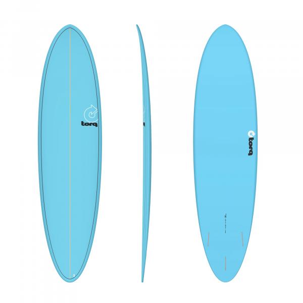 Surfboard TORQ Epoxy TET 7.2 Funboard Blue