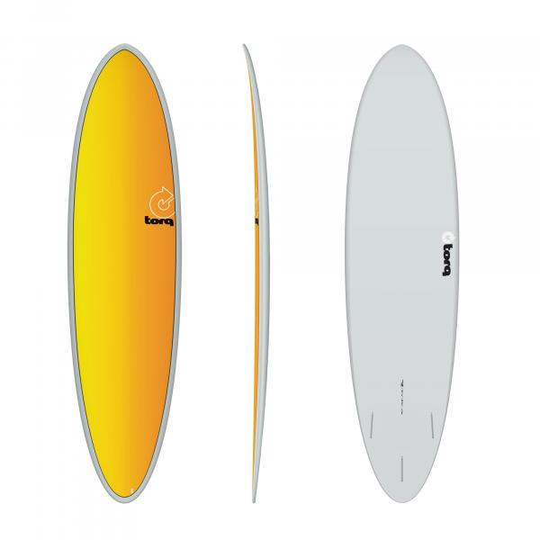 Planche de surf TORQ Epoxy TET 7.2 Funboard Full Fade