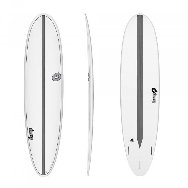 Tabla de surf TORQ Epoxy TET CS 7.8 VP Funboard Carbono