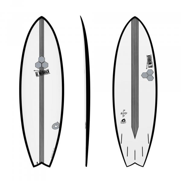 Surfboard CHANNEL ISLANDS X-lite Pod Mod 5.6 nero