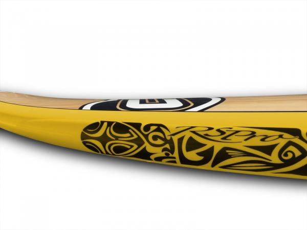 RSPro Tatau clair/noir SUP Protection des rails 191x6.3 cm 6'3"x2.5"