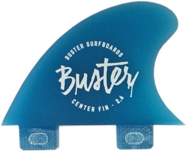 Buster Surfboard Finnen Center Fin Black 2.6''